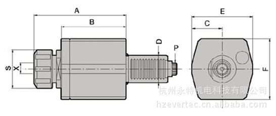 单伺服马达动力刀塔的制作方法(图1)